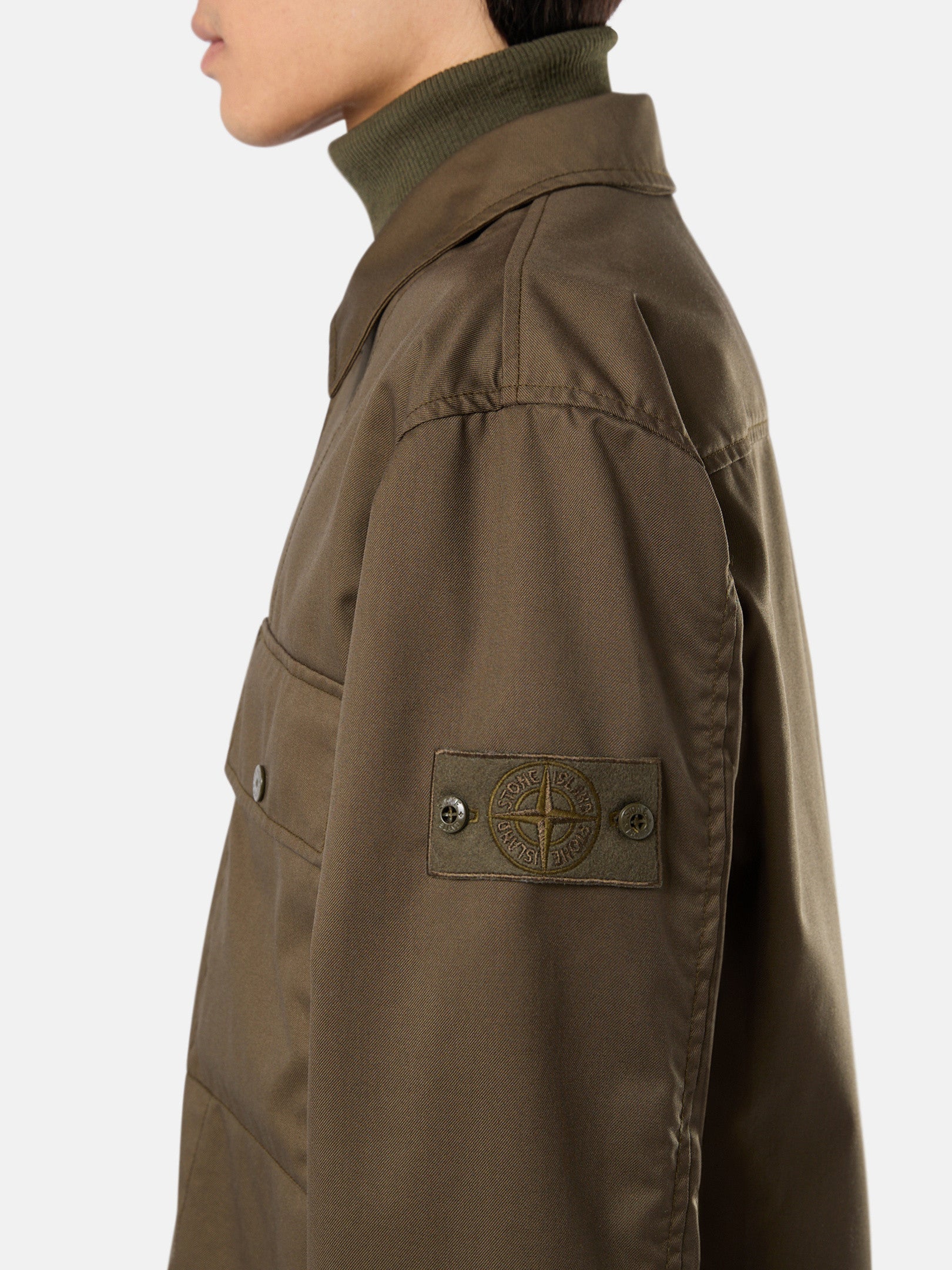Q10F2 PERFORMANCE TWILL WOOL-TC_STONE ISLAND GHOST