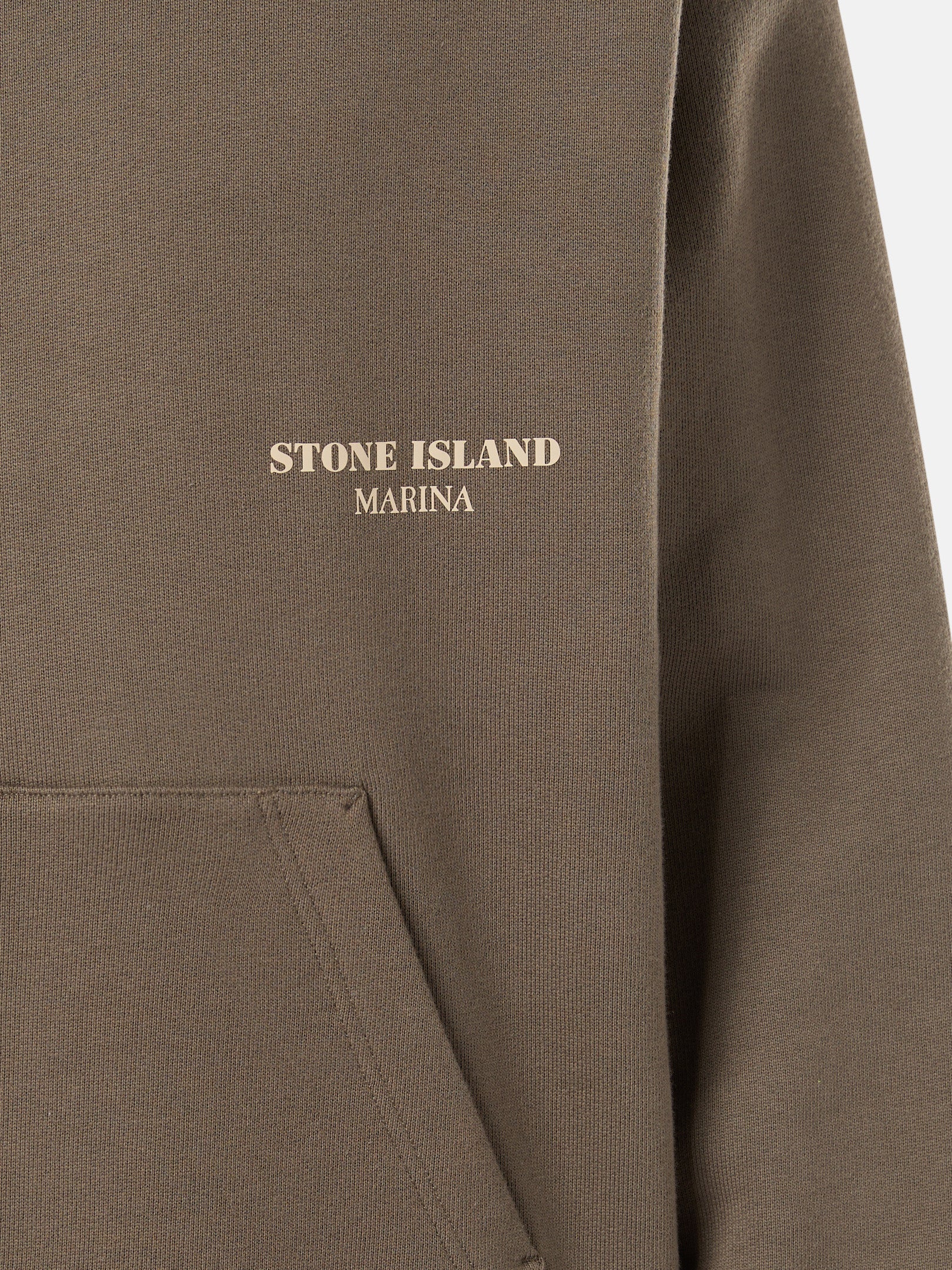 638X5 COTTON FLEECE_STONE ISLAND MARINA