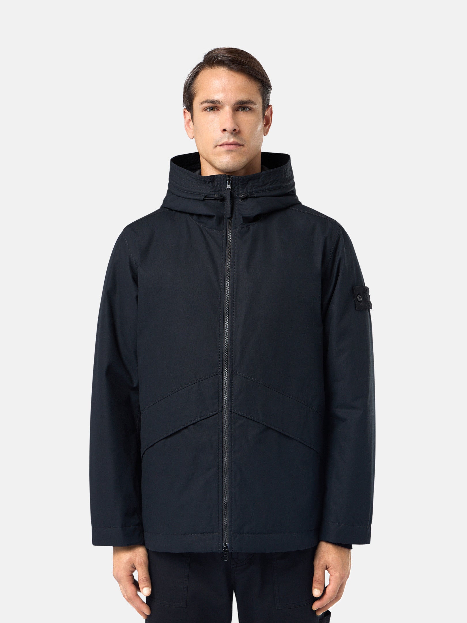 419F1 WEATHERPROOF COTTON CANVAS_STONE ISLAND GHOST