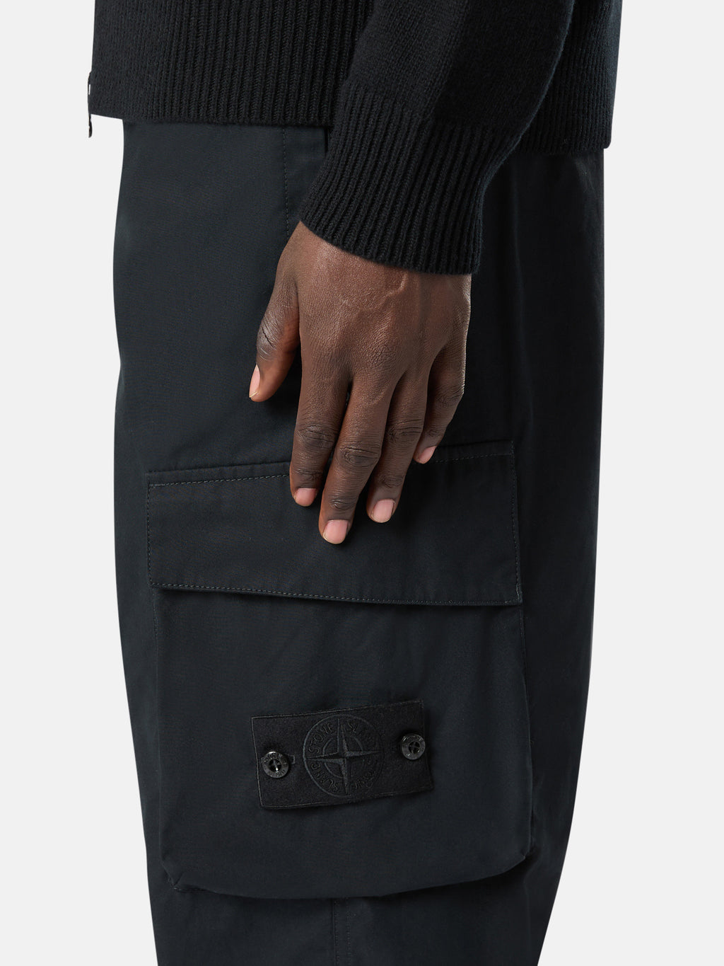 311F1 WEATHERPROOF COTTON CANVAS_STONE ISLAND GHOST