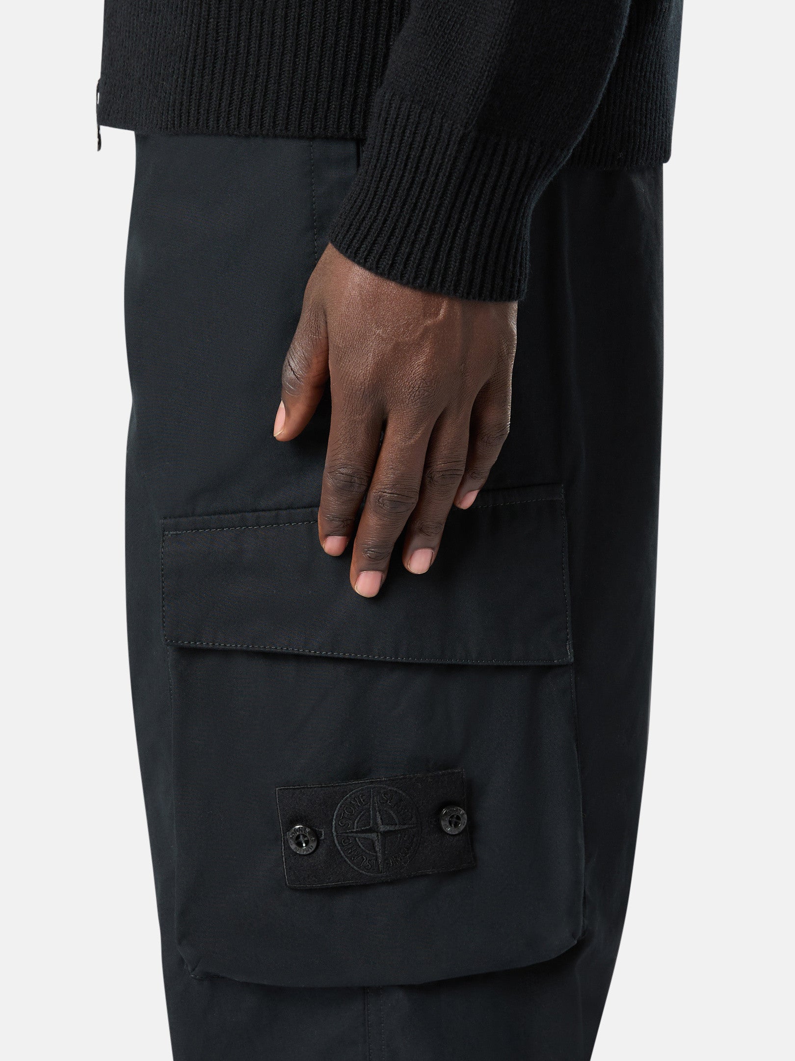 311F1 WEATHERPROOF COTTON CANVAS_STONE ISLAND GHOST