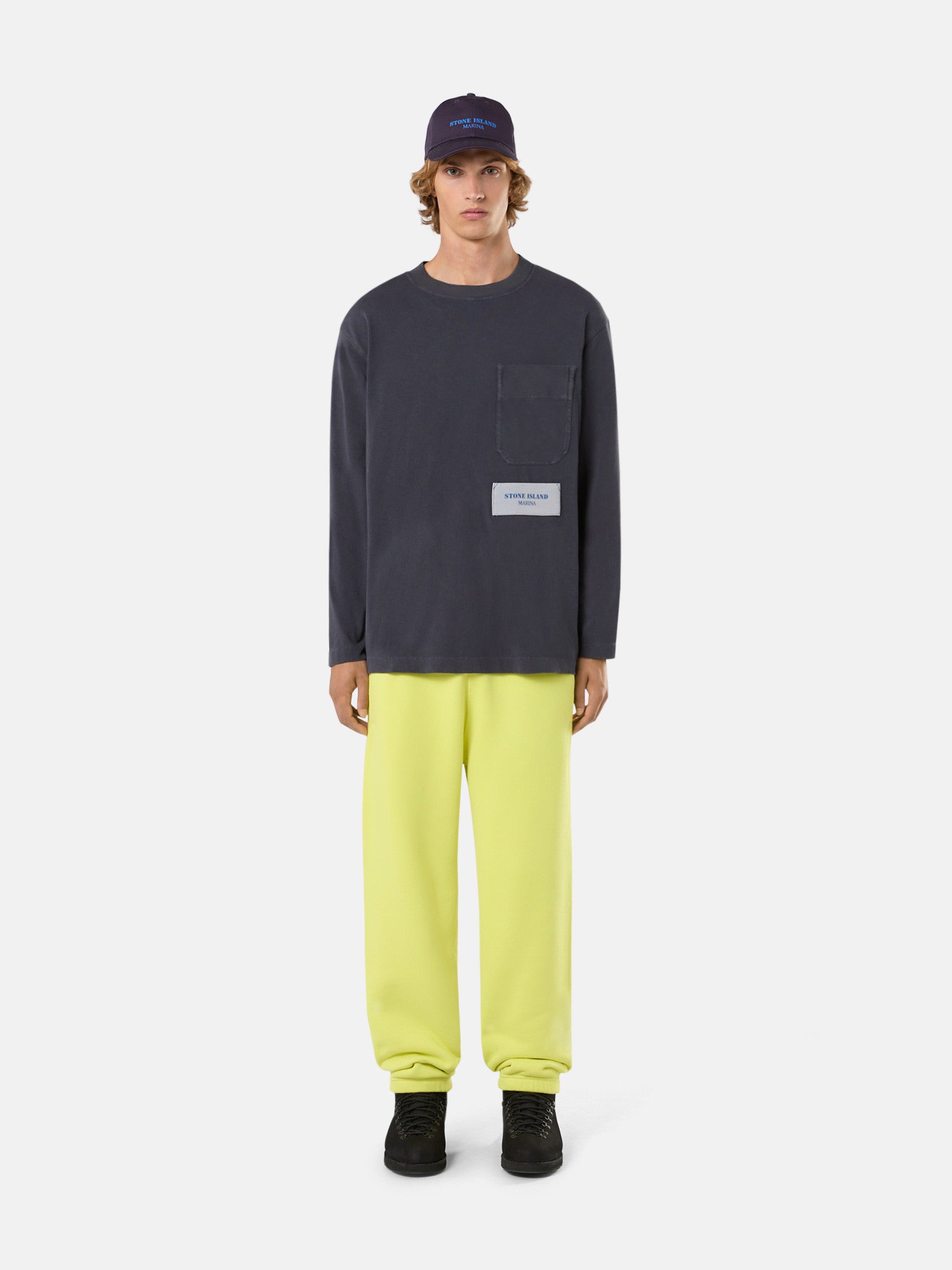 208X4 24/2 COTTON JERSEY 'OLD' EFFECT_STONE ISLAND MARINA