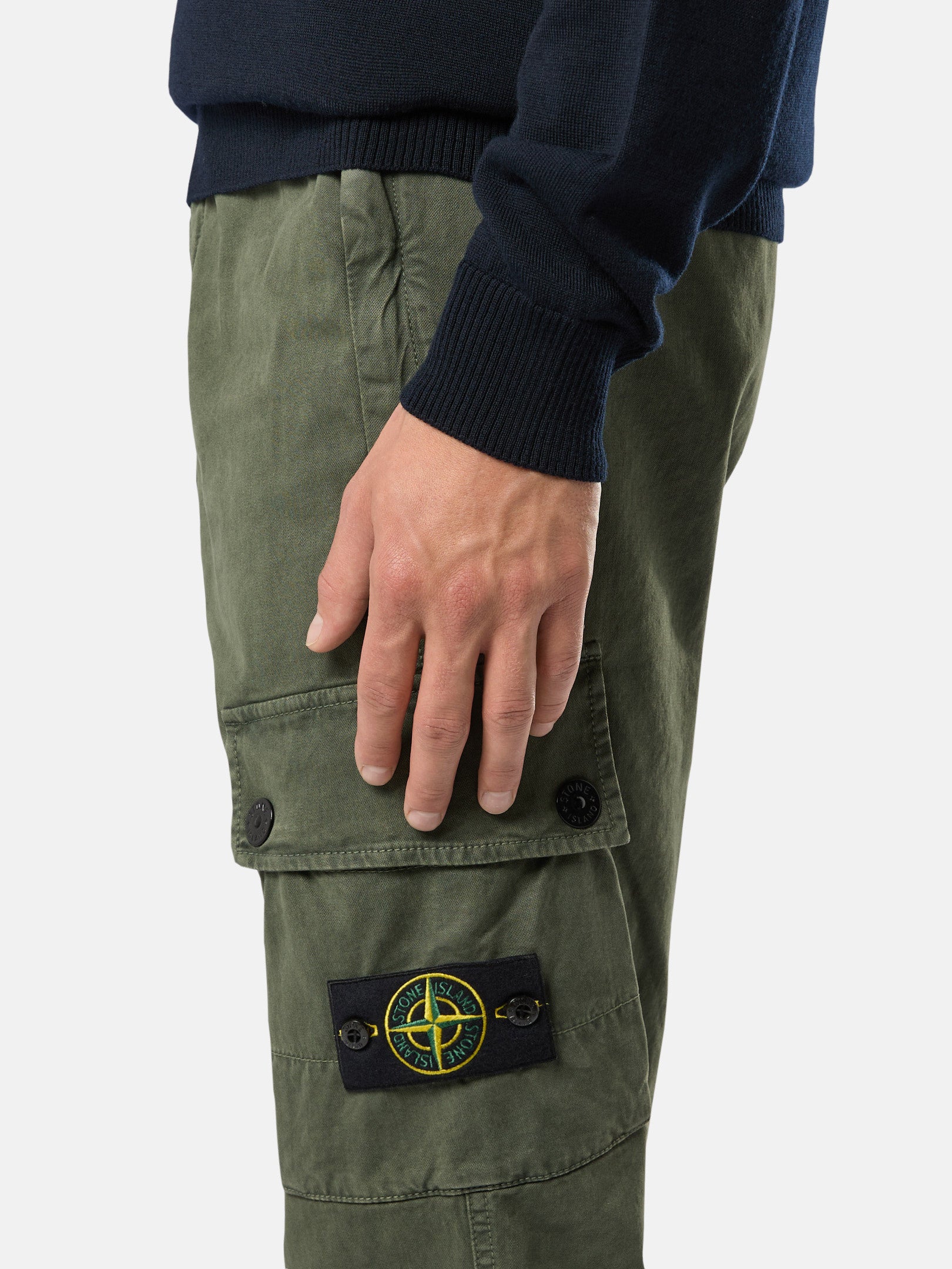 303L1 STRETCH BROKEN TWILL ORGANIC COTTON 'OLD' EFFECT