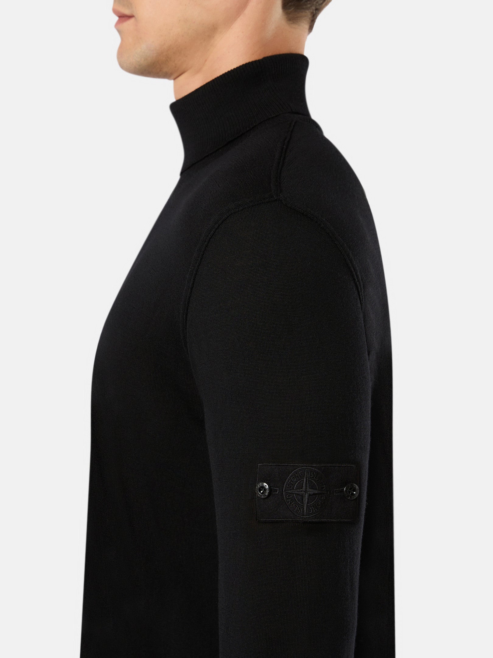 565FC LIGHT PURE RWS WOOL_STONE ISLAND GHOST