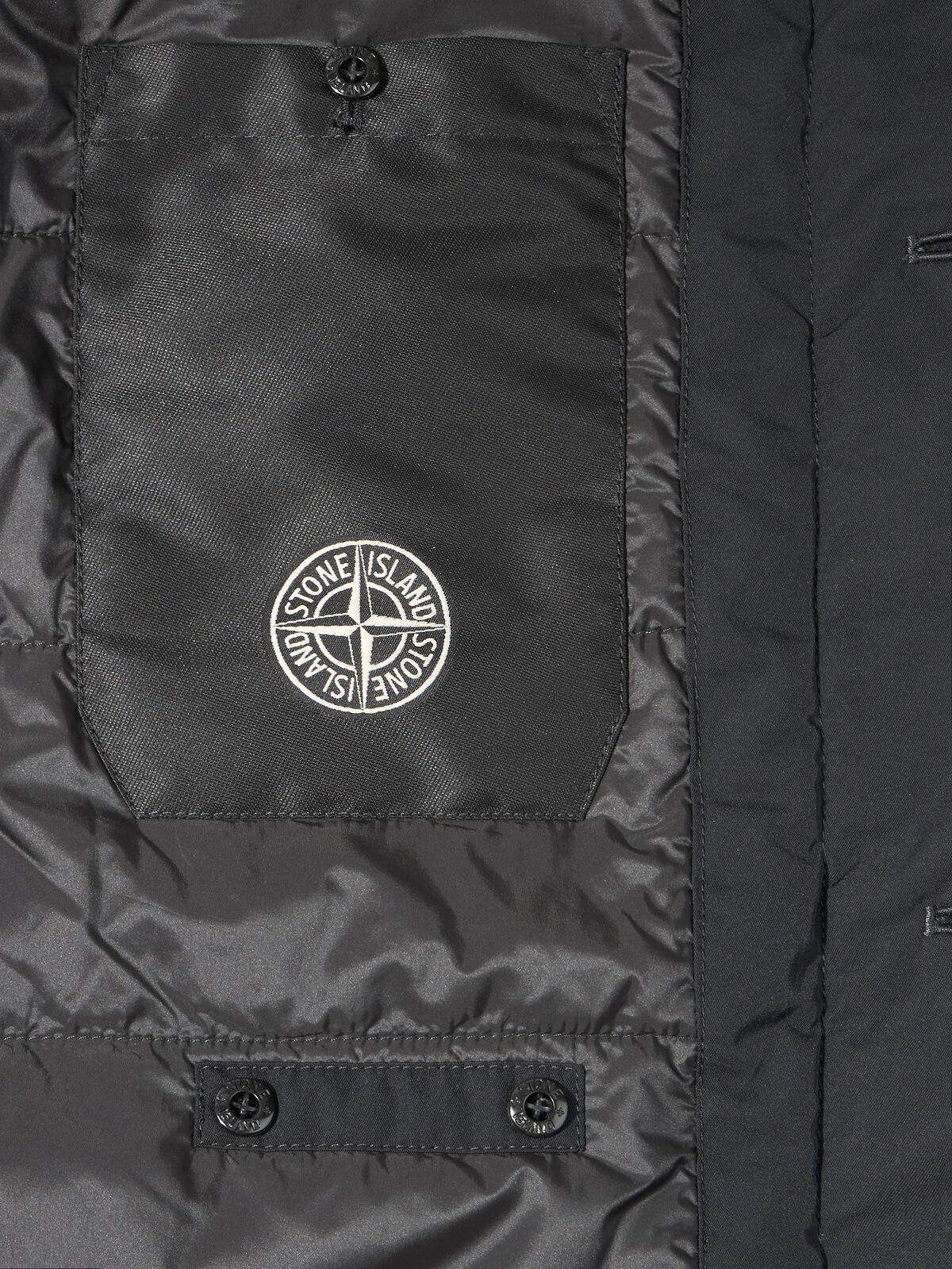 453F3 WOOL TWILL DOWN-TC_STONE ISLAND GHOST