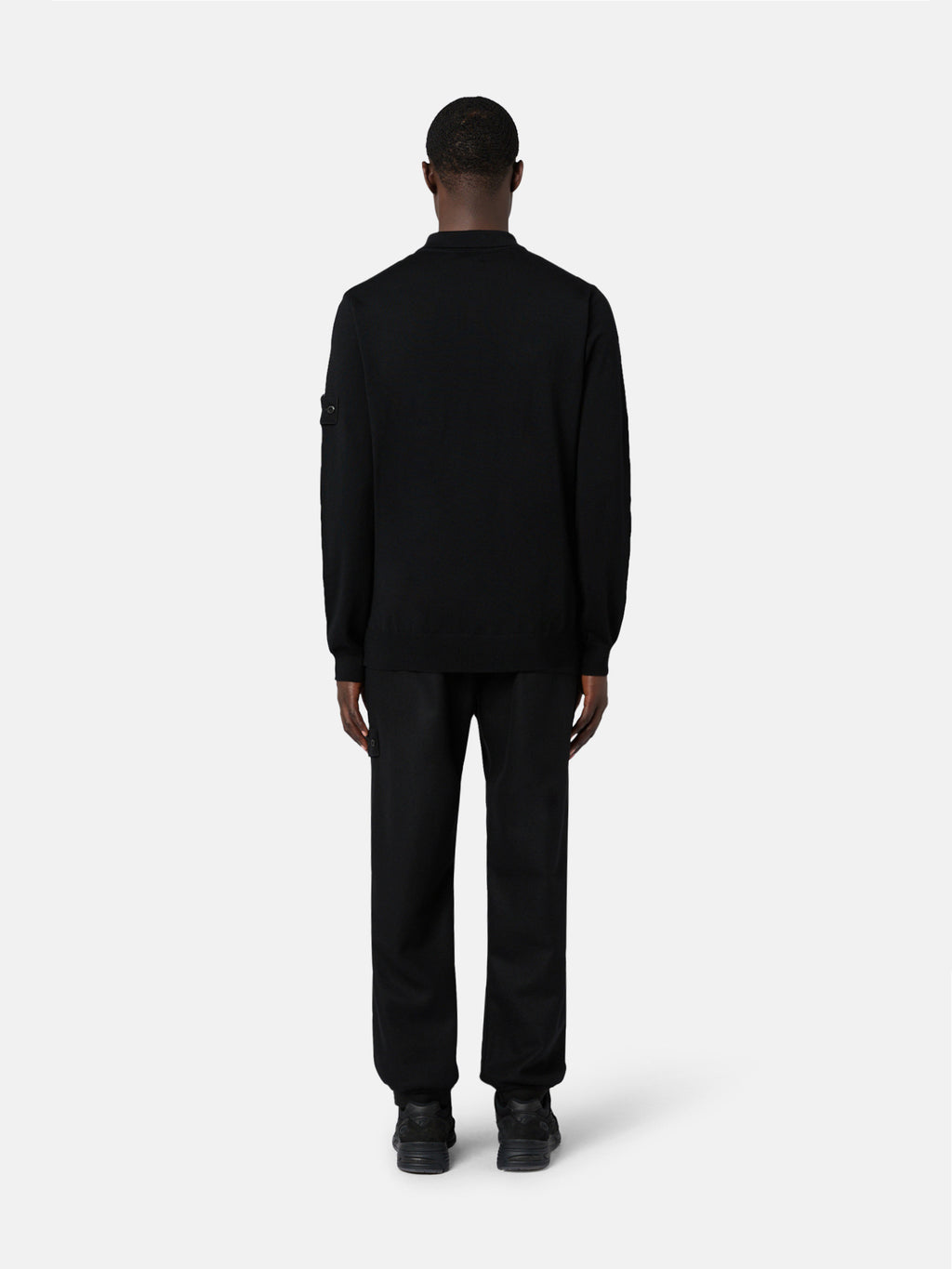 331F4 WOOL NYLON FLANNEL_STONE ISLAND GHOST