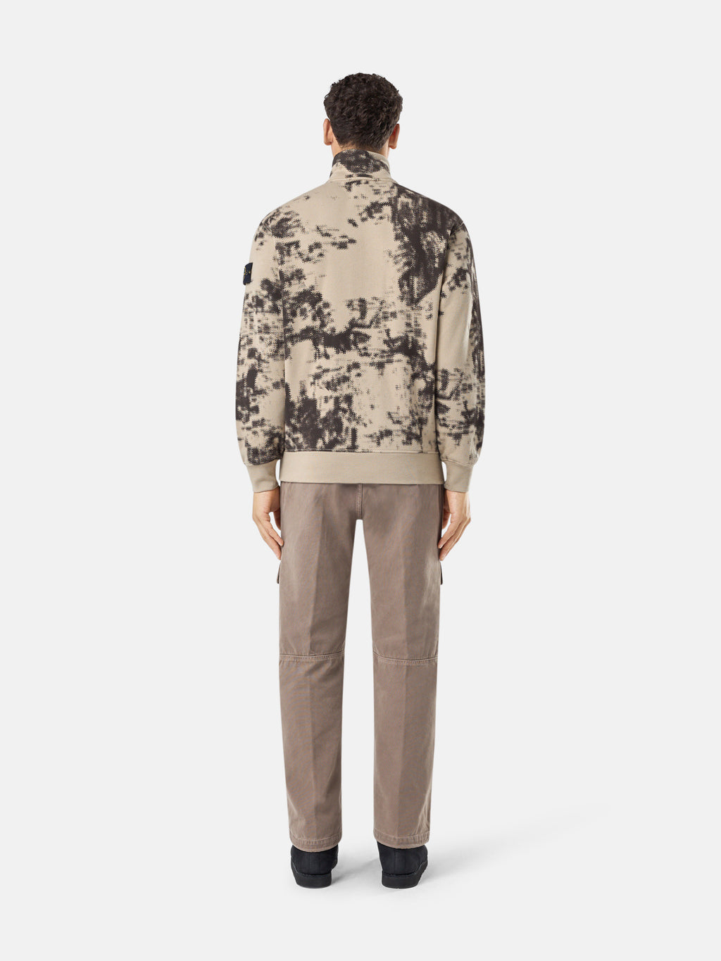 660E3 CAMOUFLAGE ORGANIC COTTON DIAGONAL FLEECE