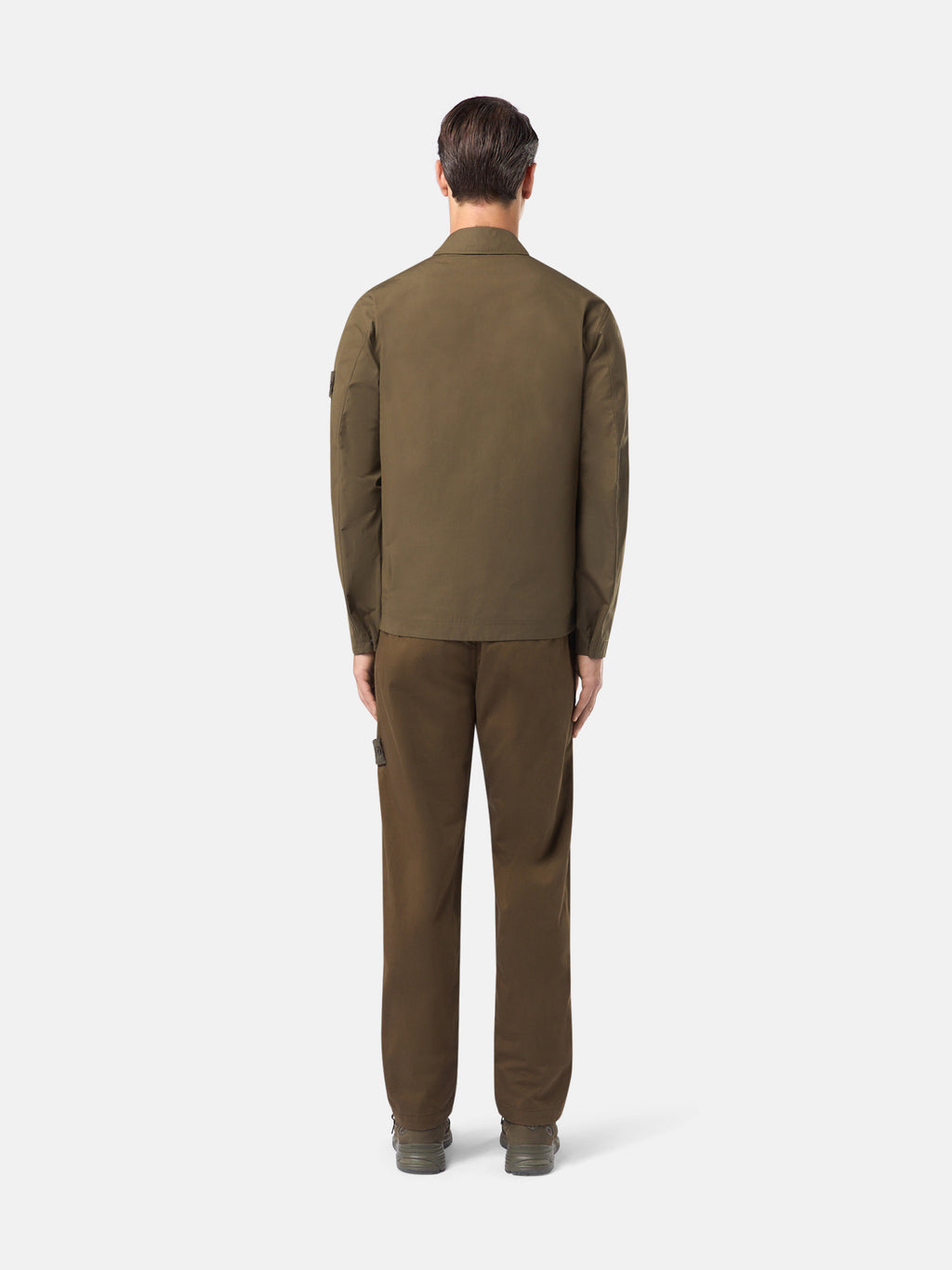 107F1 WEATHERPROOF COTTON CANVAS_STONE ISLAND GHOST