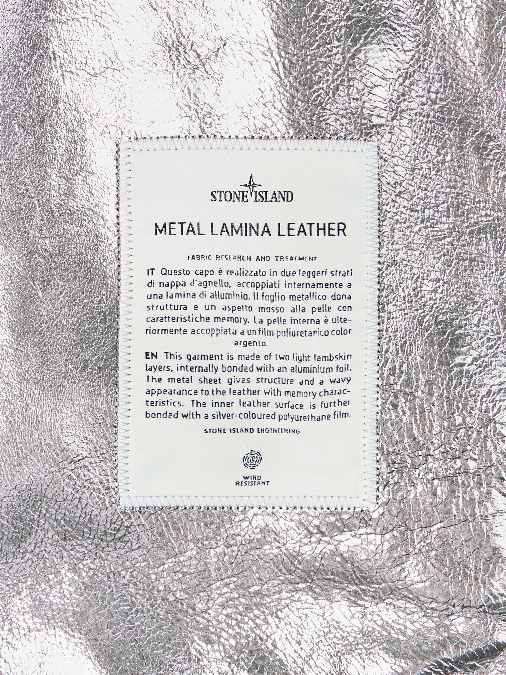 00398 METAL LAMINA LEATHER