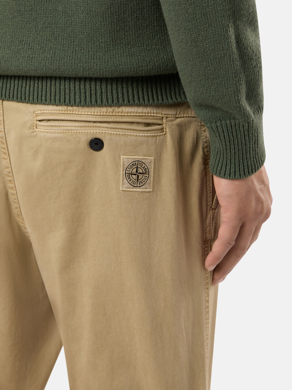 328L1 STRETCH BROKEN TWILL ORGANIC COTTON 'OLD' EFFECT