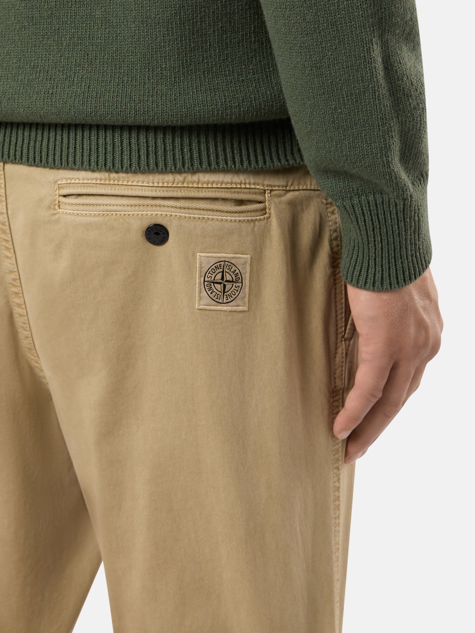 328L1 STRETCH BROKEN TWILL ORGANIC COTTON 'OLD' EFFECT